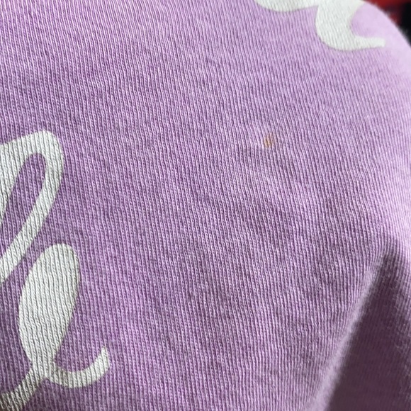 H&M Light Purple Cotton Cropped Tee-Small - Picture 4 of 4